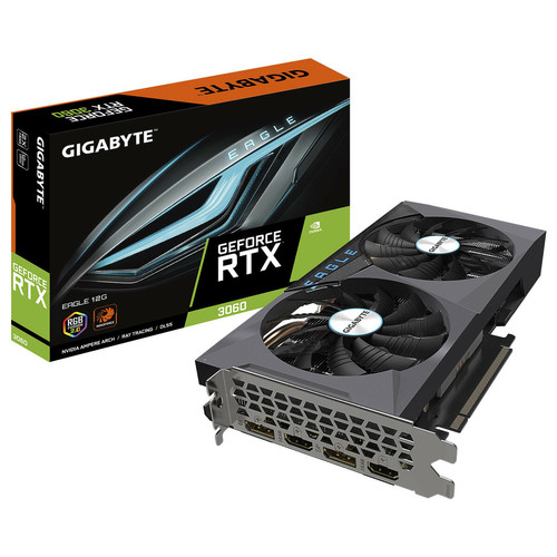 Gigabyte - GeForce RTX 3060 EAGLE OC 12Go (rev. 2.0) (LHR)  Gigabyte - Nvidia GeForce RTX 3060
