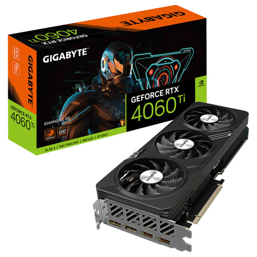 Gigabyte - GeForce RTX 4060 Ti GAMING OC 8G Gigabyte - Black Friday Composants