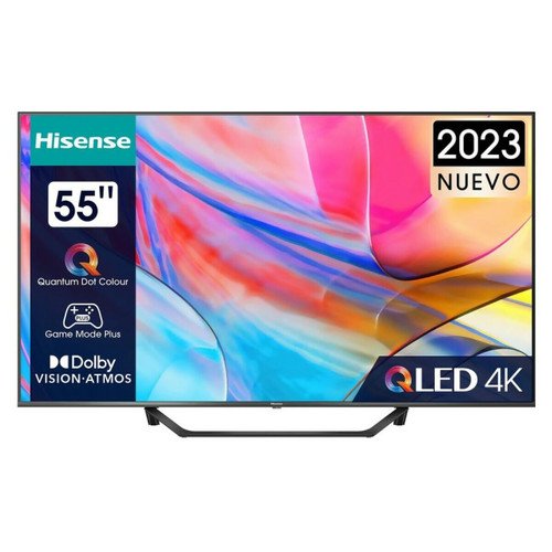 TV 50'' à 55'' Hisense TV intelligente Hisense 55A7KQ 55" 4K ULTRA HD QLED WI-FI 55" 4K Ultra HD QLED