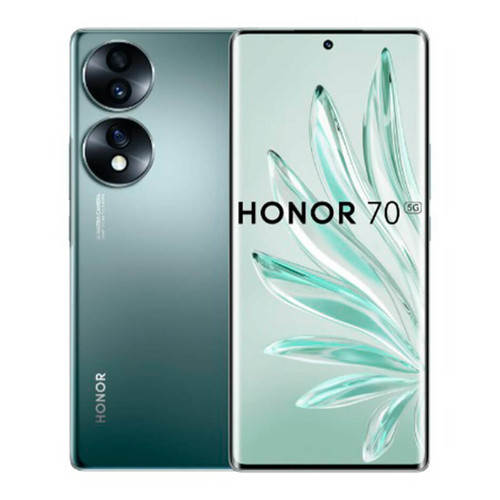Smartphone Android Honor Honor 70 5G 8 Go/256 Go Vert (Emerald Green) Double SIM