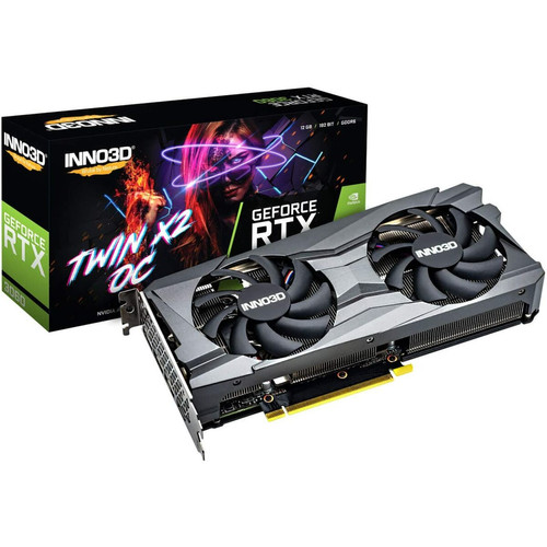 INNO3D - GEFORCE RTX 3060 8G TWIN X2 INNO3D - Carte Graphique 1x8 pin