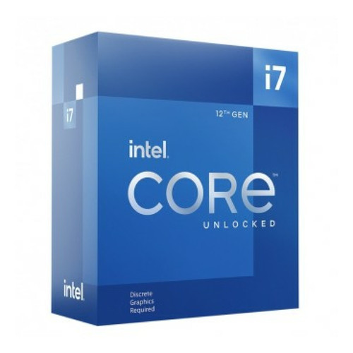 Intel - INTEL Processeur socket 1700 Core I7 12700KF (12x 3.60GHz/5.00GHz) version boite Intel - Processeur INTEL