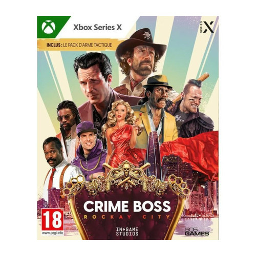Just For Games - Crime Boss Rockay City - Jeu Xbox Series X Just For Games - Just For Games