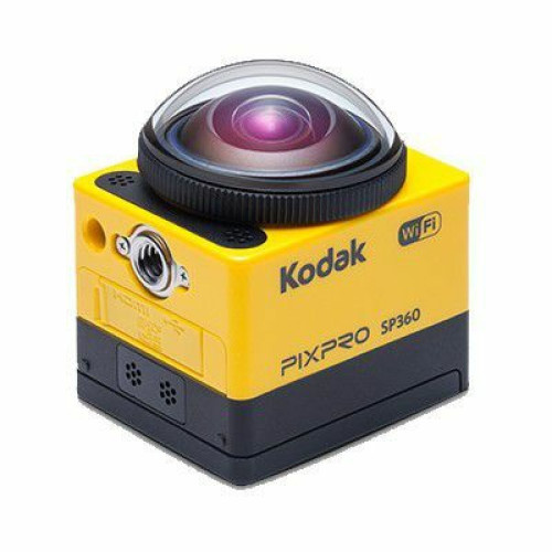 Kodak - KODAK Pixpro SP360 Action Cam Jaune - Pack Extrême - Caméra numérique 360° - Full HD 1080p - Accessoires inclus- RECONDITIONNE - Jaune Kodak - Caméras Kodak