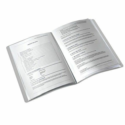 Leitz - Leitz Style Reliures protège-documents 20 pochettes (40 vues) polypropylène Grenat effet brossé Leitz  - Maison reconditionnée
