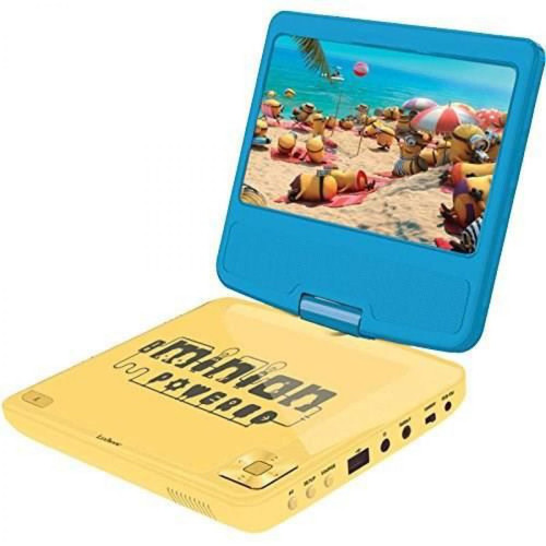 lexibook - LEXIBOOK - LES MINIONS - Lecteur DVD Portable pour Enfant avec port USB lexibook  - Lecteur DVD