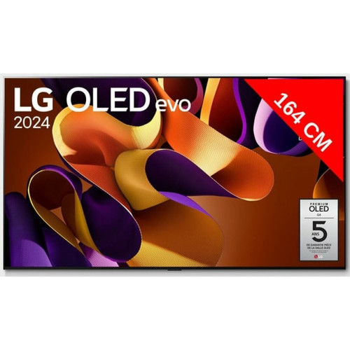 LG - TV OLED 4K 164 cm OLED65G4 2024 evo LG - TV, Home Cinéma LG