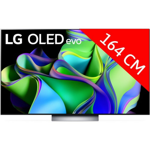LG - TV OLED 4K 164 cm OLED65C3 evo 2023 LG - TV, Home Cinéma LG