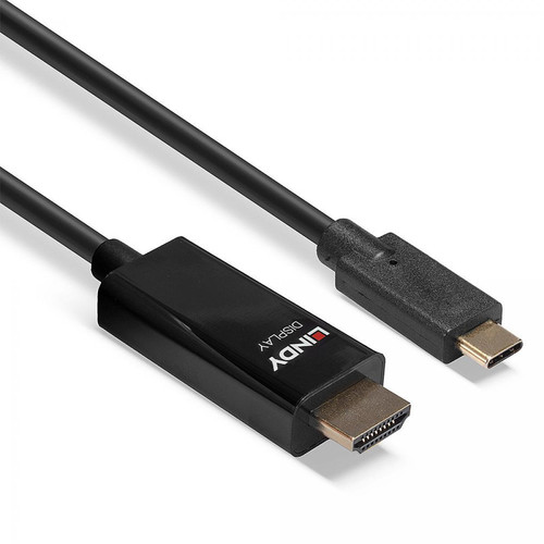 Adaptateurs Lindy Cordon USB-C / HDMI 4K (5m)