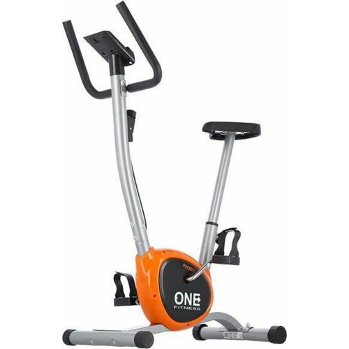 Vélos d'appartement et biking marque generique Vélo d'appartement RW3011 One Fitness, Orange Argent