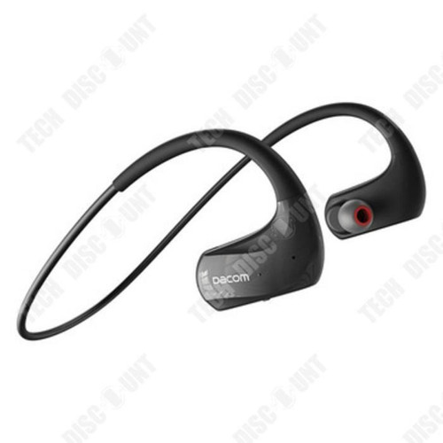 Ecouteurs intra-auriculaires Tech Discount TD® Casque Bluetooth sport étanche IPX7 monté sur l'oreille écouteurs binauraux sans fil chargeant une forte autonomie de la batteri
