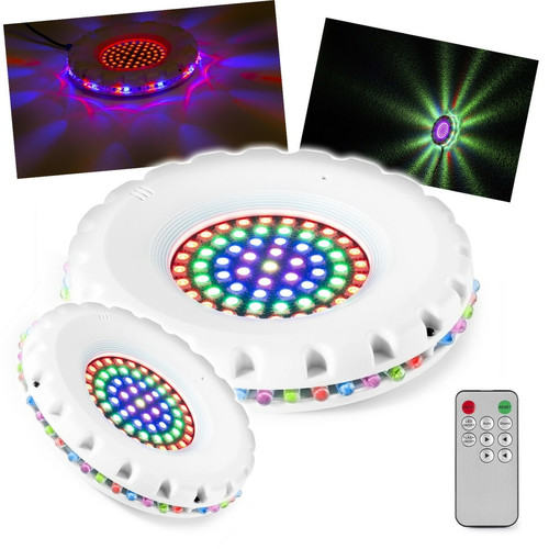 Effets à LED Max PACK Jeux de lumières SONO DJ LIGHT PARTY Spinning Sunflower 2 en 1 - 108 leds RGB