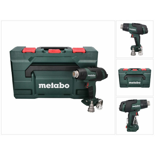 Décapeurs thermiques Metabo Metabo HG 18 LTX 500 Pistolet à air chaud 300 - 500 °C  18 V + Coffret Metabo - sans batterie - sans chargeur ( 610502840 )