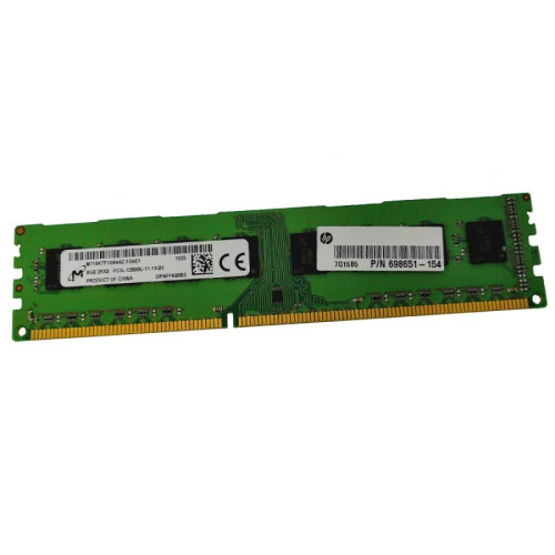 RAM PC Micron Tech 8Go RAM Micron MT16KTF1G64AZ-1G6E1 DDR3 PC3L-12800U 2Rx8 1600Mhz 1.35v CL11