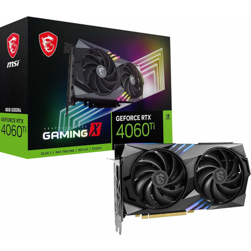 Msi - GeForce RTX 4060 Ti GAMING X 8G Msi - MSI Cartes Graphiques Carte Graphique