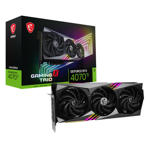 Msi - GeForce RTX 4070 Ti GAMING X TRIO 12Go Msi - French Days Carte Graphique