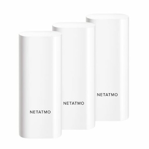 Netatmo - lot de 3 détecteurs d'ouverture intelligents connectés sans fils - netatmo dtg-pro Netatmo - Contrôle de la maison Netatmo