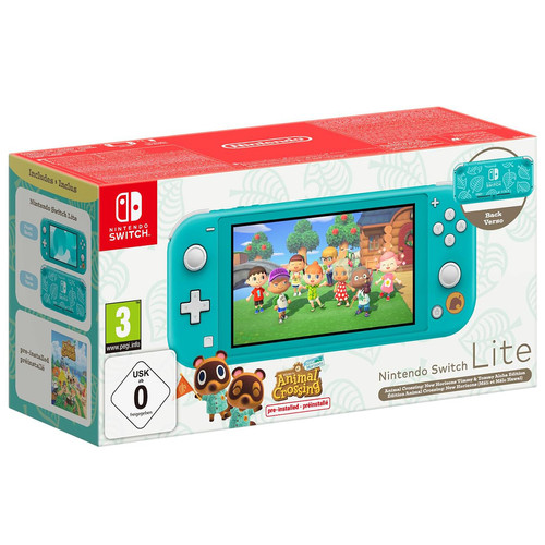 Nintendo - Console Nintendo Switch Lite Edition Animal Crossing Vert Nintendo  - Nintendo Switch