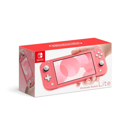Nintendo - Console Nintendo Switch Lite Corail Nintendo  - Jeux et Consoles