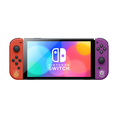 Console Switch Nintendo Console Nintendo Switch Modèle OLED - Edition Pokémon Ecarlate et Pokémon Violet (SWITCH)