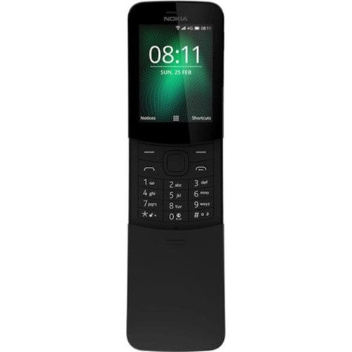 Bracelet connecté Nokia Nokia 8110 4G Dual SIM Black