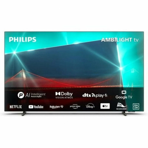 Philips - TV intelligente Philips 65OLED718 65" 4K Ultra HD HDR OLED AMD FreeSync Philips - Destockage television ecran plat