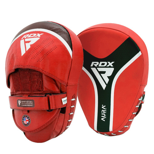 RDX Sports - FOCUS PAD AURA PLUS T-17 RED/BLACK - RDX - FPR-T17RB+ RDX Sports  - Accessoires fitness