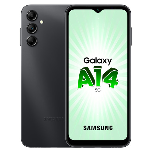 Samsung - Galaxy A14 - 5G - 4/128 Go - Graphite Samsung  - Samsung Galaxy A14