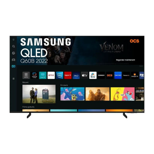 Samsung - SAMSUNG 50Q60B TV QLED 4K UHD 50 (125 cm) Smart TV 3 ports HDMI Samsung - Samsung Smart Tv TV, Home Cinéma