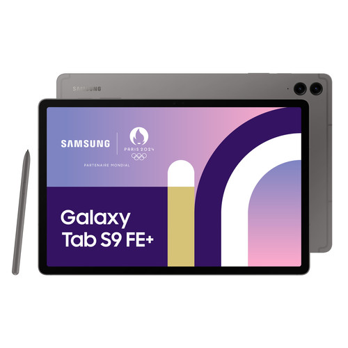 Samsung - Galaxy Tab S9 FE+ - 8/128Go - WiFi - Anthracite - S Pen inclus Samsung - Le meilleur de nos Marchands Composants