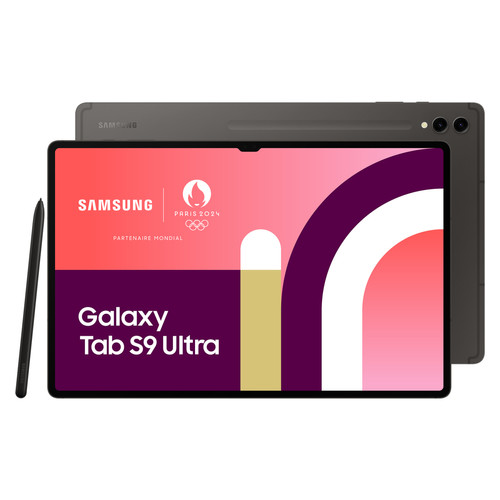 Samsung - Galaxy Tab S9 Ultra - 12/256Go - WiFi - Anthracite Samsung  - PC location 36 mois Ordinateurs