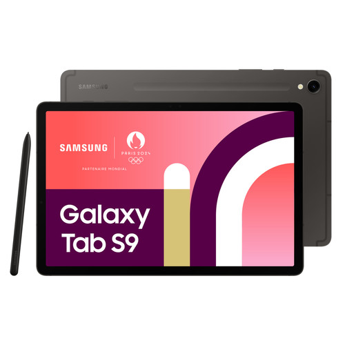 Samsung - Galaxy Tab S9 - 8/128Go - WiFi - Anthracite Samsung  - PC location 36 mois Ordinateurs