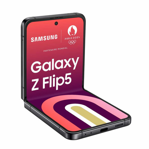 Samsung - Galaxy Z Flip5 - 8/512 Go - 5G - Graphite Samsung - Samsung Galaxy