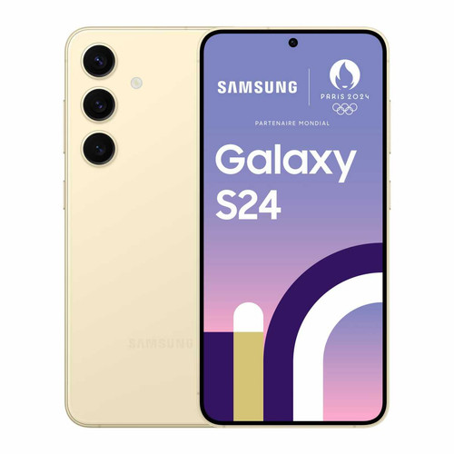 Samsung - Galaxy S24 - 5G - 8/256 Go - Crème Samsung - Smartphone Android 256 go