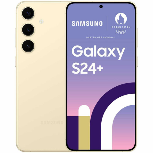 Samsung - Galaxy S24+ - 5G - 12/256 Go - Crème Samsung  - Samsung Galaxy AI