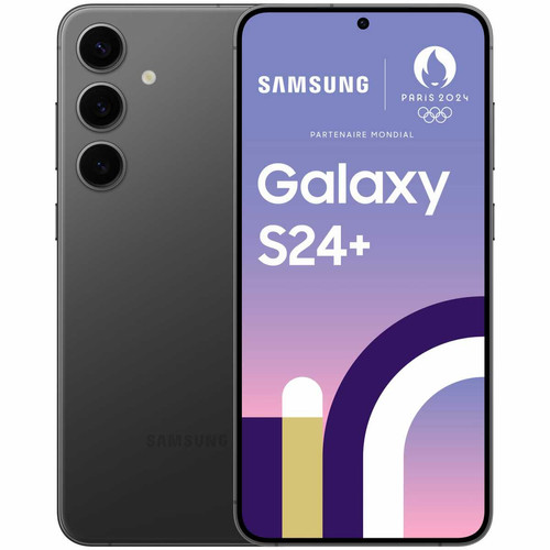 Samsung - Galaxy S24+ - 5G - 12/256 Go - Noir Samsung - Smartphone 5G Smartphone