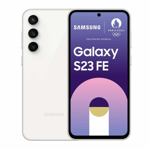 Samsung - Galaxy S23 FE - 8/256 Go - Crème Samsung  - Samsung Galaxy S23 Smartphone Android