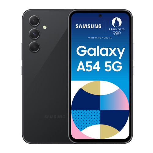 Samsung - Galaxy A54 - 5G - 8/256 Go - Graphite Samsung  - Samsung Galaxy A54 5G