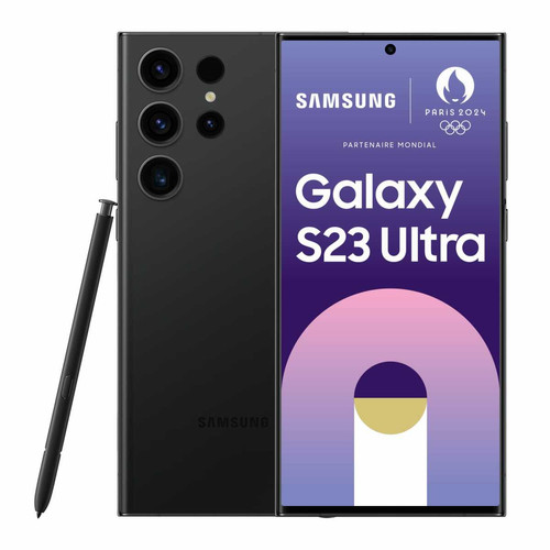 Samsung - Galaxy S23 Ultra - 12/512 Go - Noir Samsung - Téléphonie