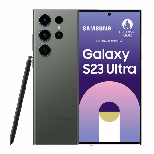 Samsung - Galaxy S23 Ultra - 8/256 Go - Vert Samsung - Bonnes affaires Samsung Galaxy