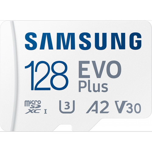 Samsung - CARTE MEMOIRE SAMSUNG 128G MICRO SD EVO PLUS 2021 avec adaptateur SD 4K classe 10 MB-MC128KA/EU Samsung  - Carte mémoire