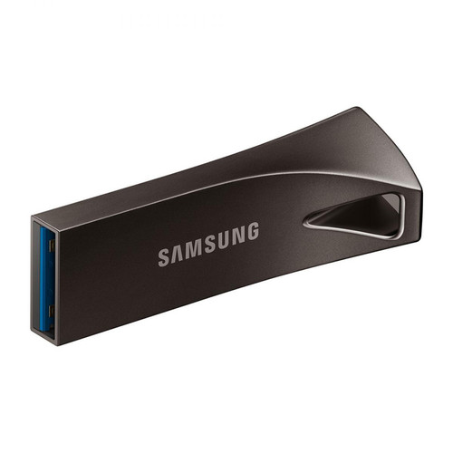 Samsung - CLE USB SAMSUNG 128G USB 3.1 BAR PLUS - TITAN GRAY VITESSE LECTURE JUSQU'A 300Mo/S MUF-128BE4/APC Samsung - Clé USB Samsung
