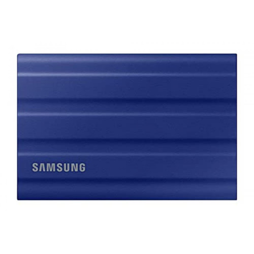 Samsung - Portable SSD T7 Shield 1To Portable SSD T7 Shield 1To USB 3.2 Gen 2 + IPS 65 blue Samsung - SSD 1To Disque SSD