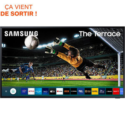 TV 50'' à 55'' Samsung TV QLED 4K 138 cm The Terrace QE55LST7TC 138 cm
