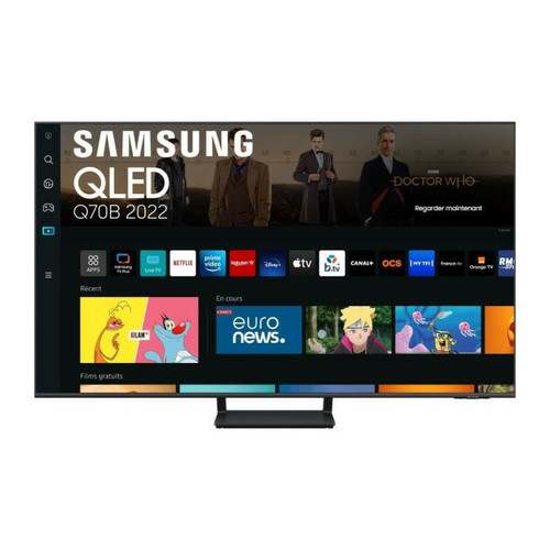 Samsung - SAMSUNG 65Q70B TV QLED 4K UHD 65'' (163 cm) Smart TV - 4x HDMI 2.1 Samsung - TV 56'' à 65'' Samsung