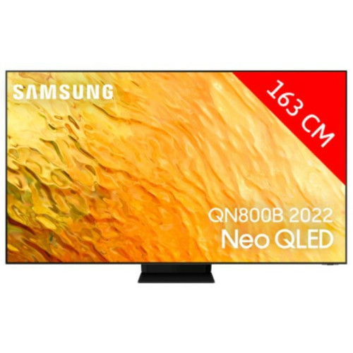 Samsung - TV Neo QLED 8K 163 cm QE65QN800B Samsung - TV 8K TV, Home Cinéma