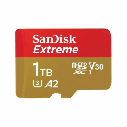 Carte SD Sandisk Carte Mémoire Micro SDXC flash SanDisk Extreme 1 To 190/130Mb/s Classe 10 A2 V30 U3