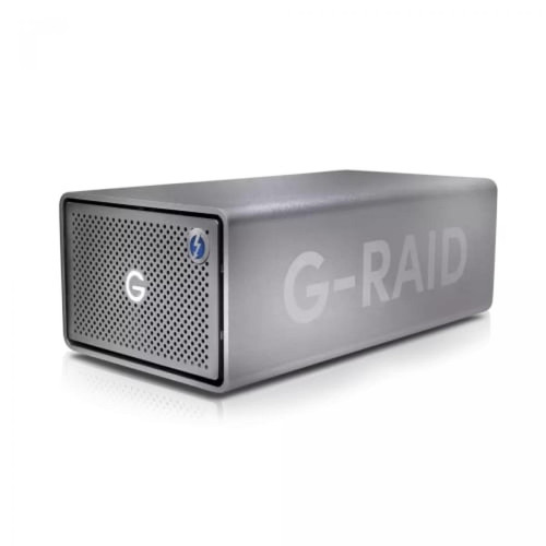 Sandisk - G-Raid 2 Disque Dur HDD Externe 8To 7200tr/min USB Thunderbolt Gris Sandisk - Disque Dur externe 8 to
