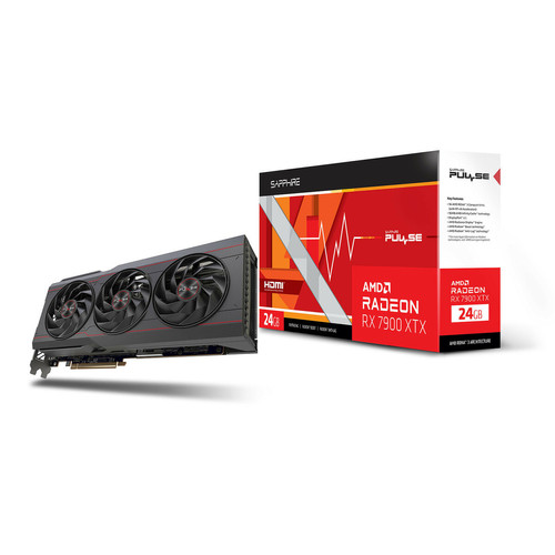 Sapphire - PULSE AMD Radeon RX 7900 XTX 24G Sapphire - Matchez avec nos offres !