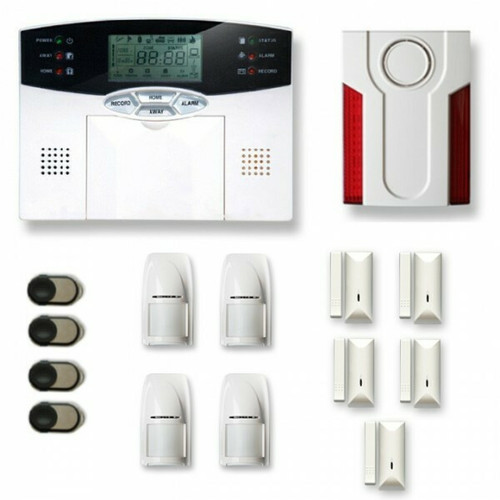 Tike Securite - Alarme maison sans fil MN24 Compatible Box internet Tike Securite  - Alarme connectée